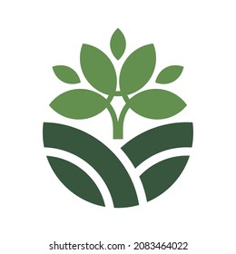 plant logo , simple and clean