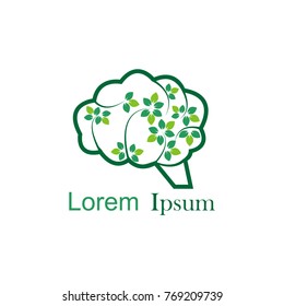 Plant Logo Stock Vector 