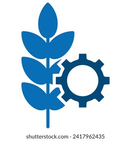 Plant Maintenance icon line vector illustration