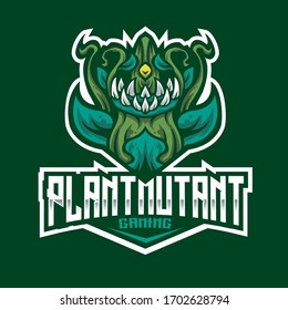 Plant Mutant Esport Logo Template