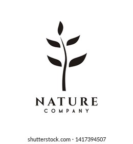 Plant/ Nature logo design simple style