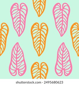 plant nature pattern simless summer floral wallaper