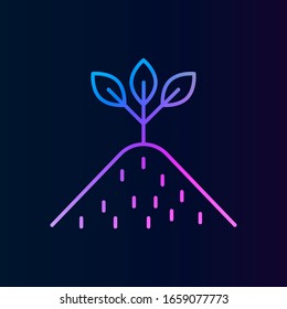 Plant nolan icon. Simple thin line, outline vector of biology icons for ui and ux, website or mobile application