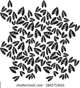 plant ornament can be used for plotter cutting