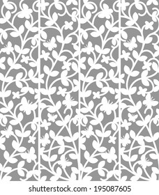 Plant pattern. Eps8 vector illustration