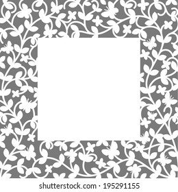 Plant pattern. Eps8 vector illustration