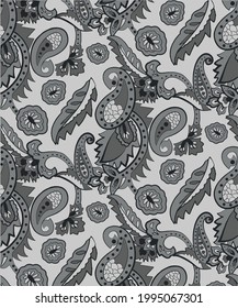 plant pattern with striking colors