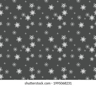 plant pattern with striking colors