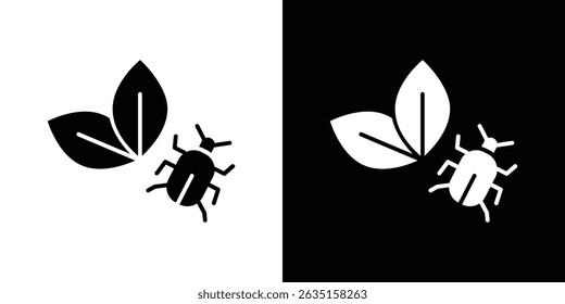 conceito de ícone de pragas de plantas, ilustração de vetor