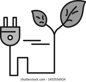 Plant plug icon for your project
