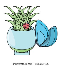 plant in a pot icon