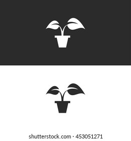 plant in pot icon