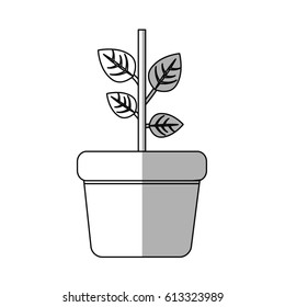 plant in a pot icon