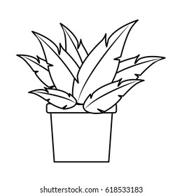 plant in a pot icon