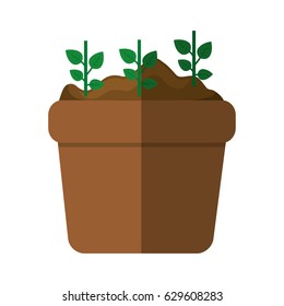 plant in a pot icon