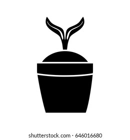 plant in a pot icon