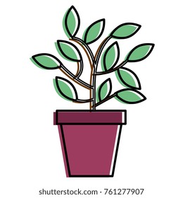 plant in pot icon