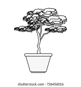 plant in pot icon image