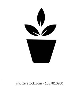 plant with pot icon,vector best flat icon.