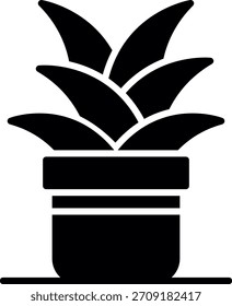 Plant Pot New Creative Icon Design Vector