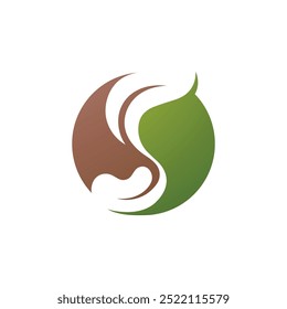 Plant Seeds Logo Vector Concept Template 