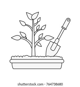 Plant and shovel