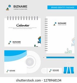 Plant shower  Logo, Calendar Template, CD Cover, Diary and USB Brand Stationary Package Design Vector Template