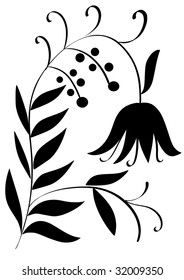 plant silhouette