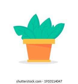 Plant simple icon with flat style. Icon sets variations. ready to use for website, mobile app, presentation and any other projects.