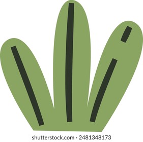 Plant Simple Icon Vector Illustration