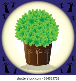 Plant in skeleton tree pot - Illustration
Formal Garden, Plant, Tree, Flower Pot, Potted Plant