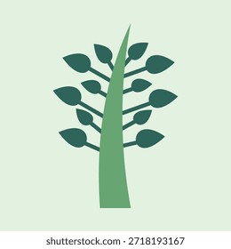 Plant smart trendy colorful vector beauteous design useful Illustration colorful background.eps