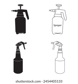Plant sprayer icon vector illustration simple design
