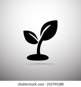 Plant Sprout Vector Icon