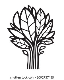 Plant / Tree Logo (Vector Illustration)