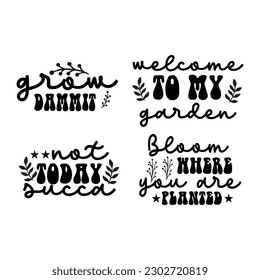 Plant T-shirt Design Bundle ,Plant Lover T-Shirt Design.