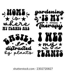 Plant T-shirt Design Bundle ,Plant Lover T-Shirt Design.