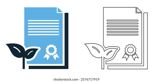 plant variety rights (PVR) icon vector pictogram symbol ui and ux design, glyphs and stroke line