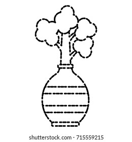Plant in vase