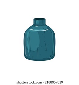 plant vase flower ceramic cartoon. plant vase flower ceramic sign. isolated symbol vector illustration