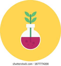 plant vector colour flat icon