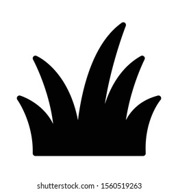 plant vector glyph flat icon 