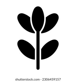 Plant Vector Glyph Icon For Personal And Commercial Use.

