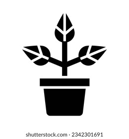 Plant Vector Glyph Icon For Personal And Commercial Use.
