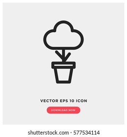 Plant vector icon