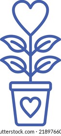 Plant vector icon. Can be used for printing, mobile and web applications.