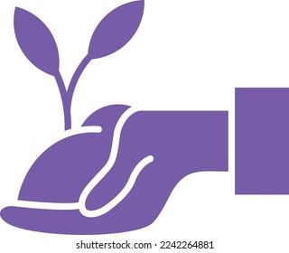 Icono de vector de planta. Se puede usar para imprimir, móviles y aplicaciones web.