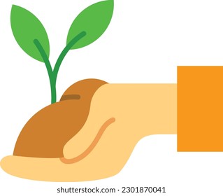 Icono de vector de planta. Se puede usar para imprimir, móviles y aplicaciones web.