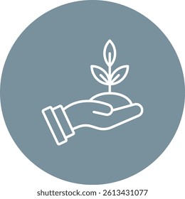 Plant vector icon. Can be used for printing, mobile and web applications.