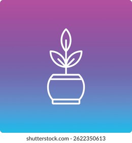 Plant vector icon. Can be used for printing, mobile and web applications.